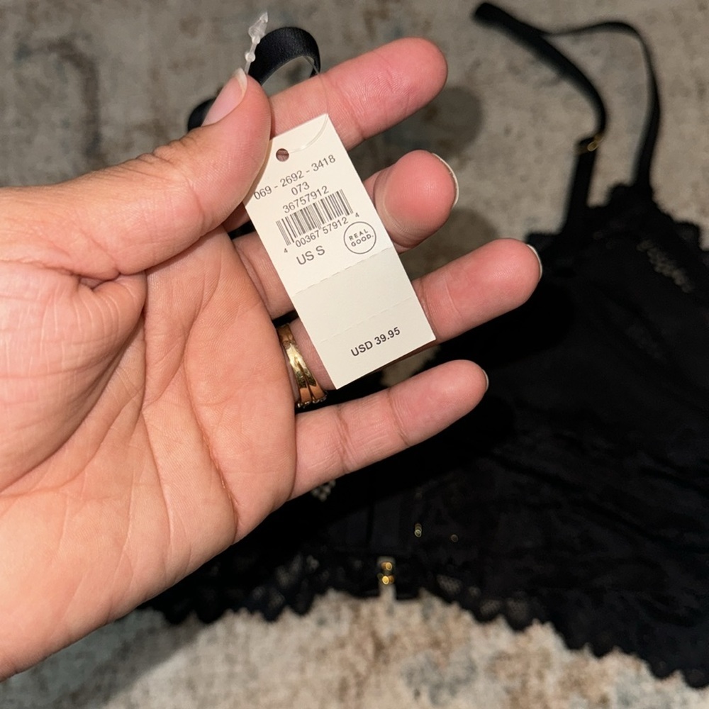 aerie Lace Bralette - Black - Picture 5 of 5